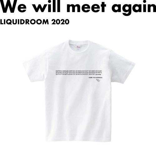 LIQUIDROOM × OGRE YOU ASSHOLE / upcoming 【WHITE】サイズ：XL