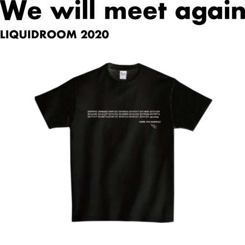 LIQUIDROOM × OGRE YOU ASSHOLE / upcoming 【BLACK】サイズ：XL