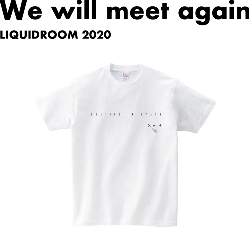 LIQUIDROOM × D.A.N. / Floating in Space 【WHITE】サイズ：M