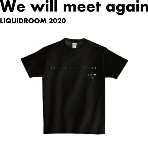 LIQUIDROOM × D.A.N. / Floating in Space 【BLACK】サイズ：M