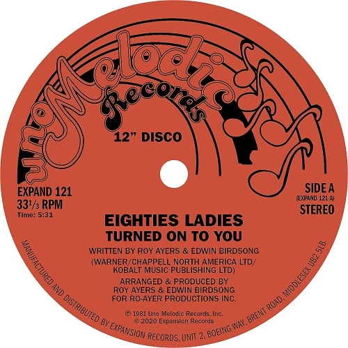 EIGHTIES LADIES / エイティーズ・レディース / TURNED ON TO YOU / I KNEW THAT LOVE