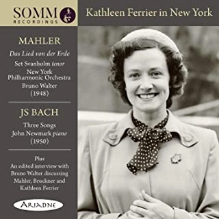 KATHLEEN FERRIER / キャスリーン・フェリアー / KATHLEEN FERRIER IN NEW YORK