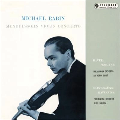 MICHAEL RABIN / マイケル・レビン / MENDELSSOHN: VIOLIN CONCERTO / RAVEL: TZIGANE (RE-ISSUE/LP/LTD)