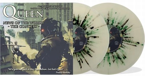 QUEEN / クイーン / NEWS OF THE WORLD : THE CONCERT (SPLATTER DISC 10")