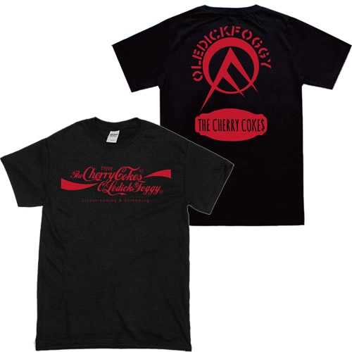 OLEDICKFOGGY&THE CHERRY COKE$ / Ｔ-Shirts Black S