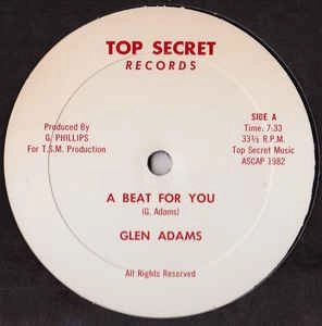 GLEN ADAMS / グレン・アダムス / BEAT FOR YOU