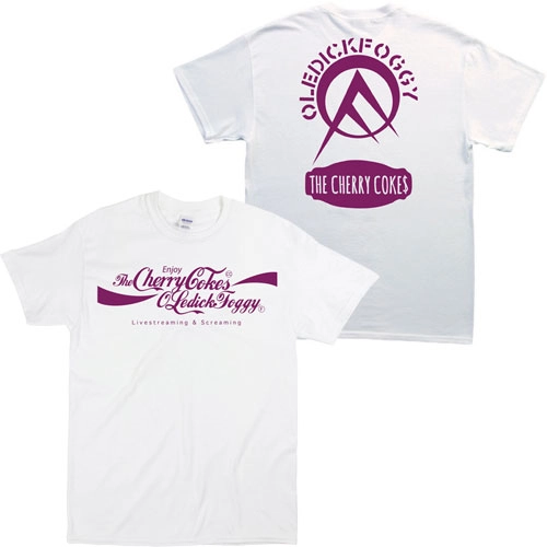 OLEDICKFOGGY&THE CHERRY COKE$ / Ｔ-Shirts White M