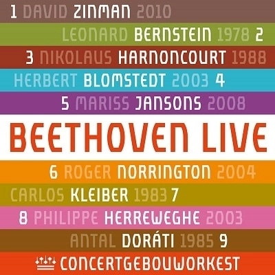 ROYAL CONCERTGEBOUW ORCHESTRA / ロイヤル・コンセルトヘボウ管弦楽団 / RCO BEETHOVEN LIVE (5CD)