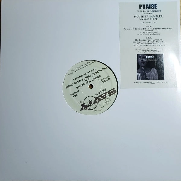 JOAQUIN JOE CLAUSSELL / ホアキン・ジョー・クラウゼル / PRAISE EP SAMPLER PART 3 (JERUSALEM)