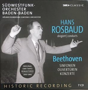 HANS ROSBAUD / ハンス・ロスバウト / BEETHOVEN: SINFONIEN / OUVERTUREN / KONZERTE