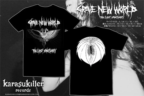 GRAVE NEW WORLD / M / The Last Sanctuary オフィシャルTシャツ / M/The Last Sanctuary Official T Shirts
