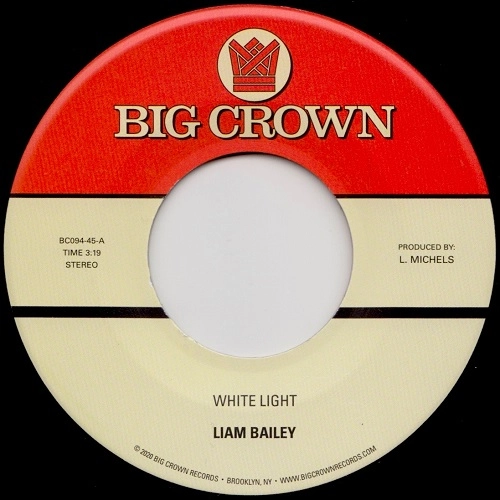 LIAM BAILEY / リアム・ベイリー / WHITE LIGHT / COLD & CLEAR