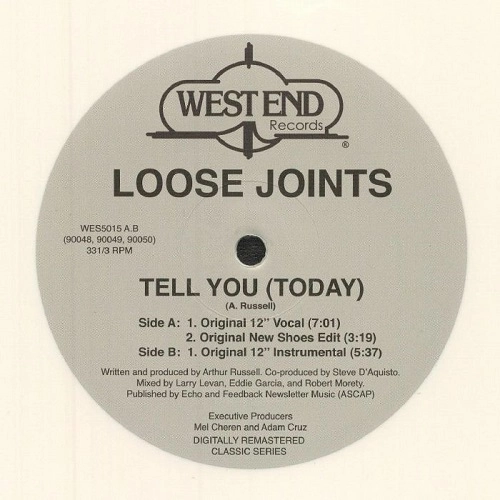 LOOSE JOINTS / ルーズ・ジョインツ / TELL YOU (TODAY) (WHITE VINYL)