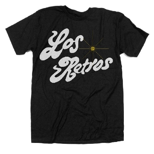 LOS RETROS / LOS RETROS TEE: BLACK (L)