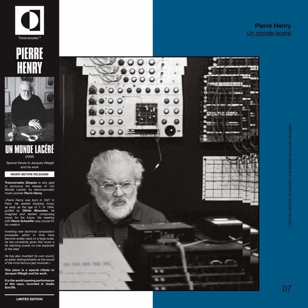 PIERRE HENRY / ピエール・アンリ / UN MONDE LACERE (LP)