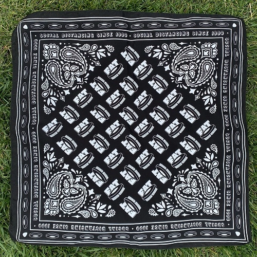 FAT WRECK CHORDS OFFICIAL GOODS / BANDANA (BLACK)