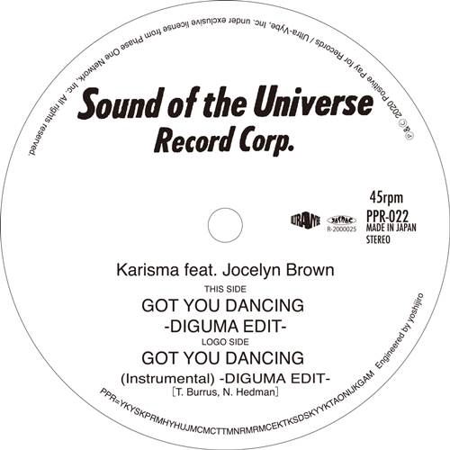 KARISMA FT.JOCELYN B / Got You Dancing -DIGUMA EDIT-