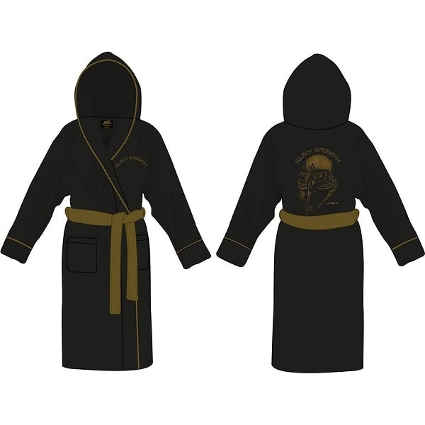 BLACK SABBATH / ブラック・サバス / US TOUR 78 BLACK FLEECE BATHROBE SMALL / MEDIUM