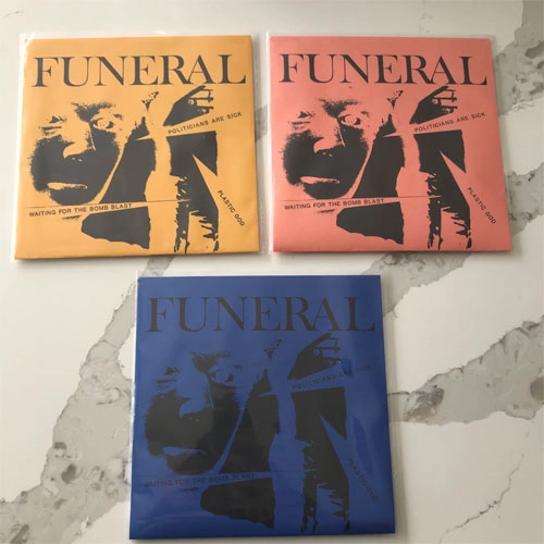 FUNERAL (PUNK/80'S US) / WAITING FOR THE BOMB BLAST (7")