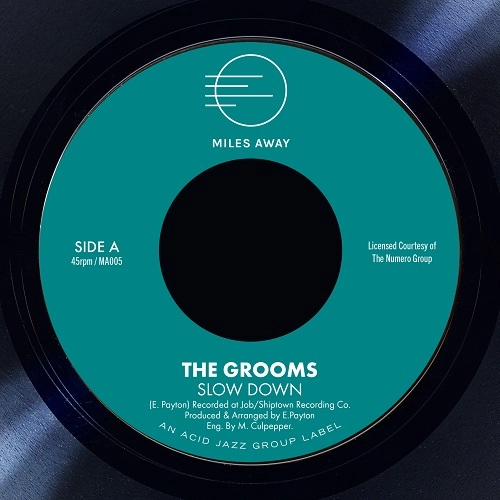GROOMS / SLOW DOWN / I DESERVE A LITTLE BIT MORE