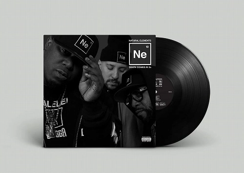 NATURAL ELEMENTS (MR.VOODOO, L-SWIFT, A BUTTA) / DEATH COMES IN 3S (BLACK VINYL)