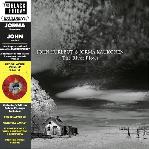 JOHN HURLBUT & JORMA KAUKONEN  / THE RIVER FLOWS, VOLUME ONE [LP]
