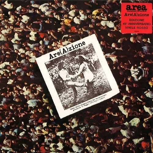 AREA (PROG) / アレア / ARE(A)ZIONE: LTD.ED.45 ANNIVERSARY RED VINYL