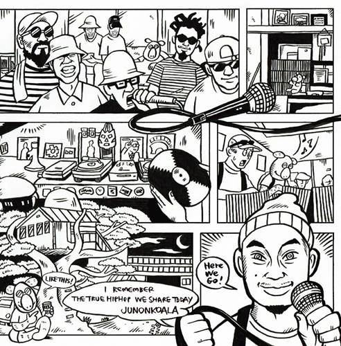 JUNONKOALA / ジュノンコアラ / I REMEMBER THE TRUE HIPHOP WE SHARE TODAY