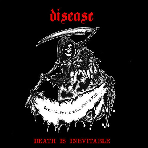DISEASE (PUNK/MACEDONIA) / DEATH IS INEVITABLE (LP)