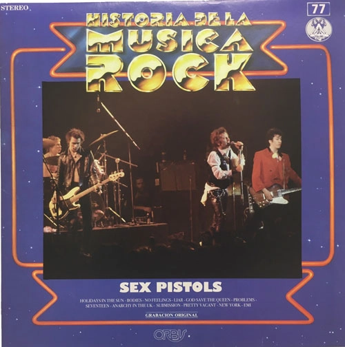 SEX PISTOLS / セックス・ピストルズ / HISTORIA DE LA MUSICA ROCK (LP)