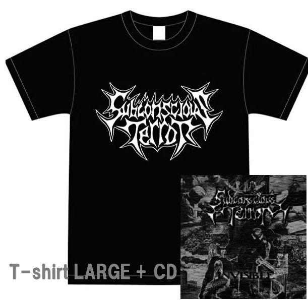 SUBCONSCIOUS TERROR / サブコンシャス・テラー / インヴィジブル<Tシャツ付きLサイズ> / Invisible