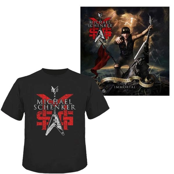MICHAEL SCHENKER GROUP / マイケル・シェンカー・グループ / IMMORTAL / イモータル（CD＋Blu-ray＋2枚組ライヴCD＋Tシャツ TypeB：Lサイズ）