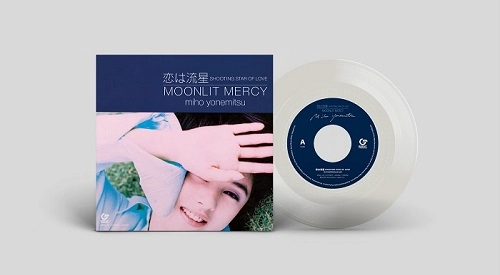 MIHO YONEMITSU / 米光美保 / 恋は流星 SHOOTING STAR OF LOVE / MOONLIT MERCY（アンコール･プレス盤 7" Clear Vinyl）
