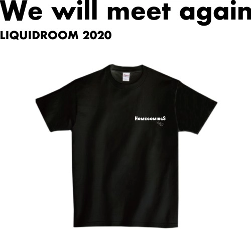 LIQUIDROOM × Homecomings / PET MILK 【BLACK】サイズ：L