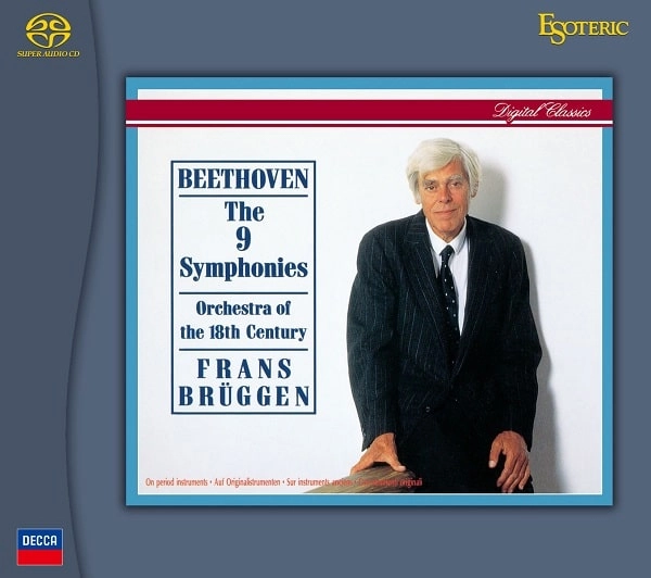 FRANS BRUGGEN / フランス・ブリュッヘン / ベートーヴェン： 交響曲全集（SACD）