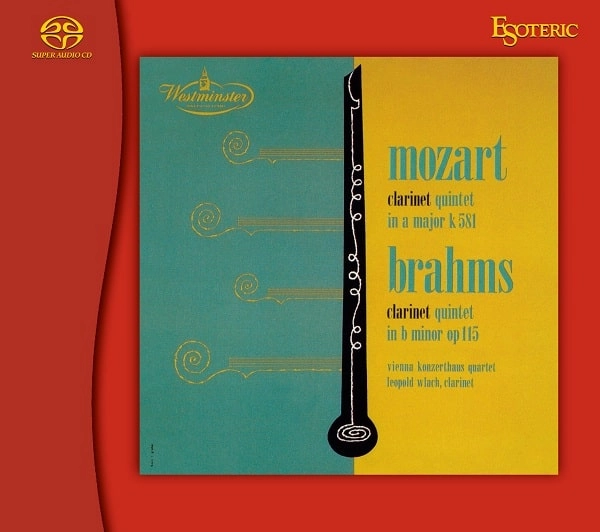 LEOPOLD WLACH / レオポルト・ウラッハ / モーツァルト&ブラームス： クラリネット五重奏曲（SACD）