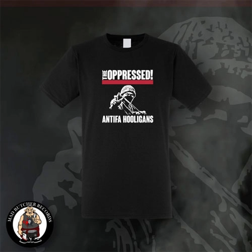 OPPRESSED / オプレスト / L/BLACK/ANTIFA HOOLIGAN T-SHIRT
