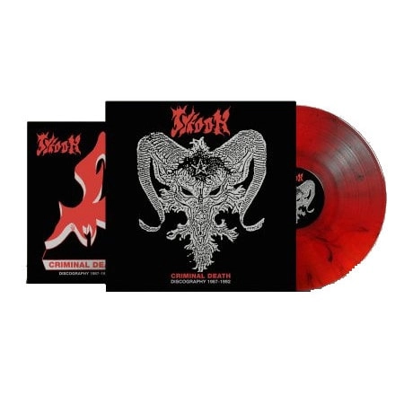 TYFOON  / CRIMINAL DEATH<DIEHARD SWIRL RED VINYL>