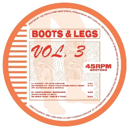 V.A. / オムニバス / BOOTS & LEGS VOL. 3 EP