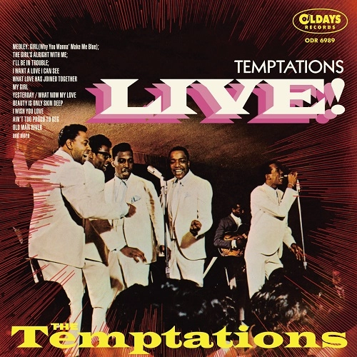 TEMPTATIONS / テンプテーションズ / テンプテーションズ･ライヴ!（紙ジャケット） / TEMPTATIONS LIVE !