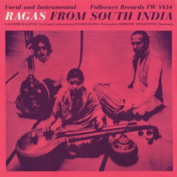 V.A. (SMITHSONIAN FOLKWAYS RECORDING) / オムニバス / RAGAS FROM SOUTH INDIA