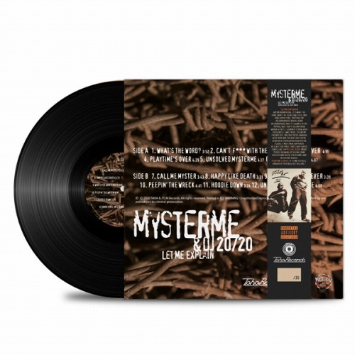 MYSTERME & DJ 20/20 / LET ME EXPLAIN (BLACK VINYL OBI EDITION)