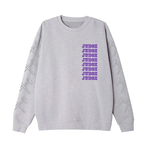 JUDGE / ジャッジ / M/GREY/NEW YORK CREW SWEATSHIRT