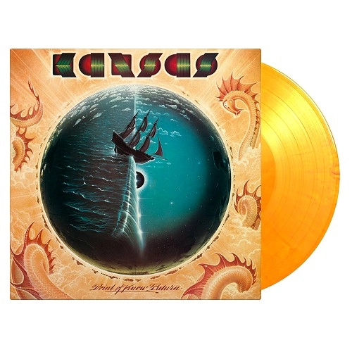 KANSAS / カンサス / POINT OF KNOW RETURN: LIMITED EDITION OF 1500 INDIVIDUALLY NUMBERED COPIES ON FLAMING COLOURED VINYL