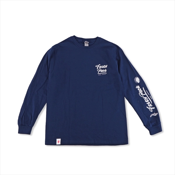 ASTROLLAGE / FRESH PACK LONG T-shirts NAVY SIZE:XL
