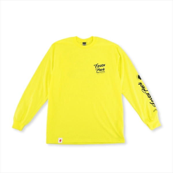 ASTROLLAGE / FRESH PACK LONG T-shirts YELLOW SIZE:S