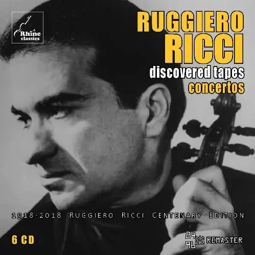 RUGGIERO RICCI / ルッジェーロ・リッチ  / DISCOVERED TAPES CONCERTO