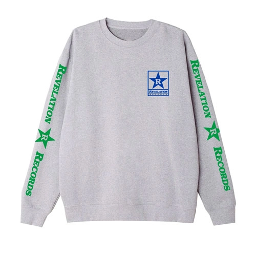 REVELATION RECORDS / XL/ASH/LOGO SWEAT
