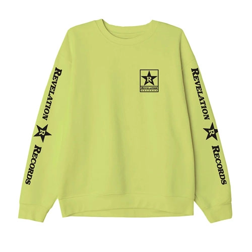 REVELATION RECORDS / M/YELLOW/LOGO SWEAT