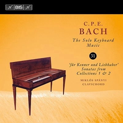 MIKLOS SPANYI / ミクローシュ・シュパーニ / C.P.E.BACH:SOLO KEYBOARD MUSIC VOL.31